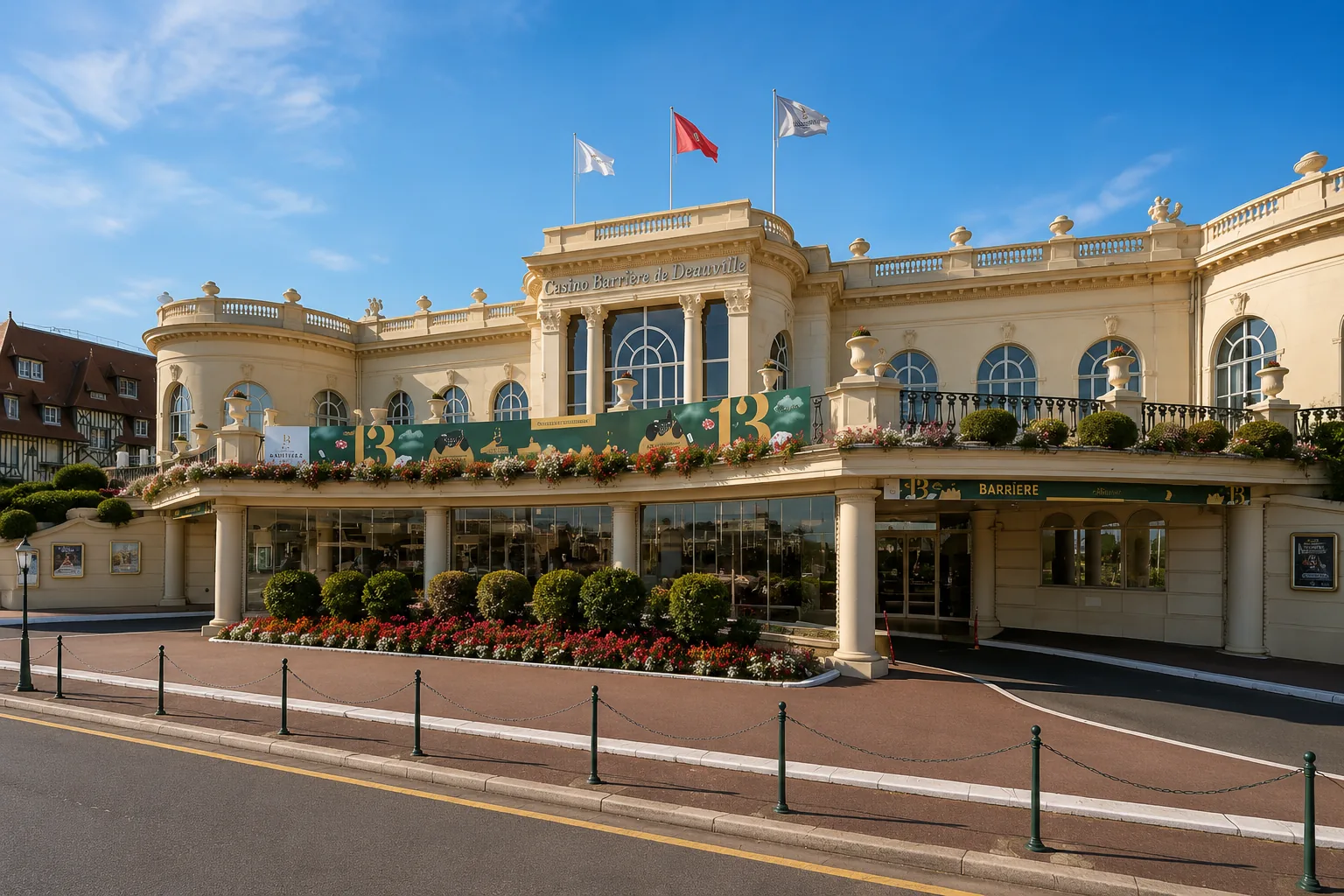Casino Barrière de Deauville, vue d'illustration de la façade