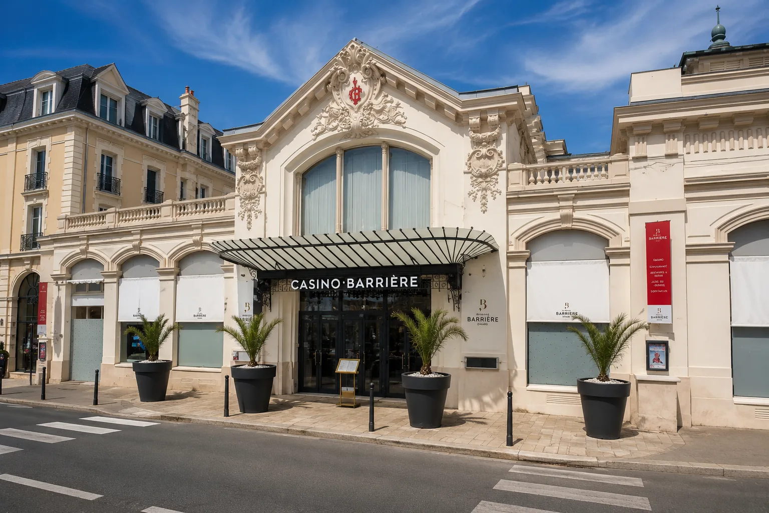 Casino Barrière de Dinard, vue d'illustration de la façade