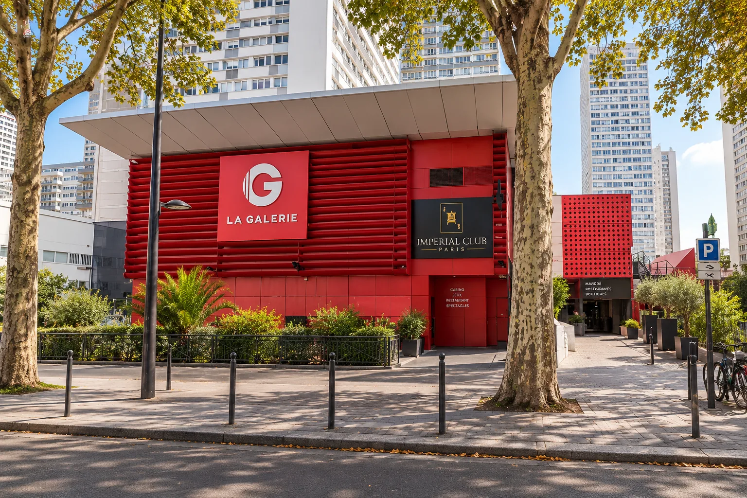 Impérial Club Paris, vue d'illustration de la façade